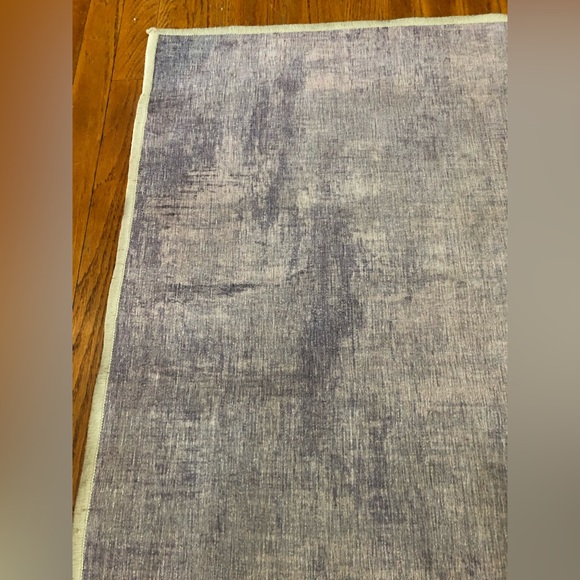 Ruggable blue washable rug 5’ by 3’ - Picture 2 of 3